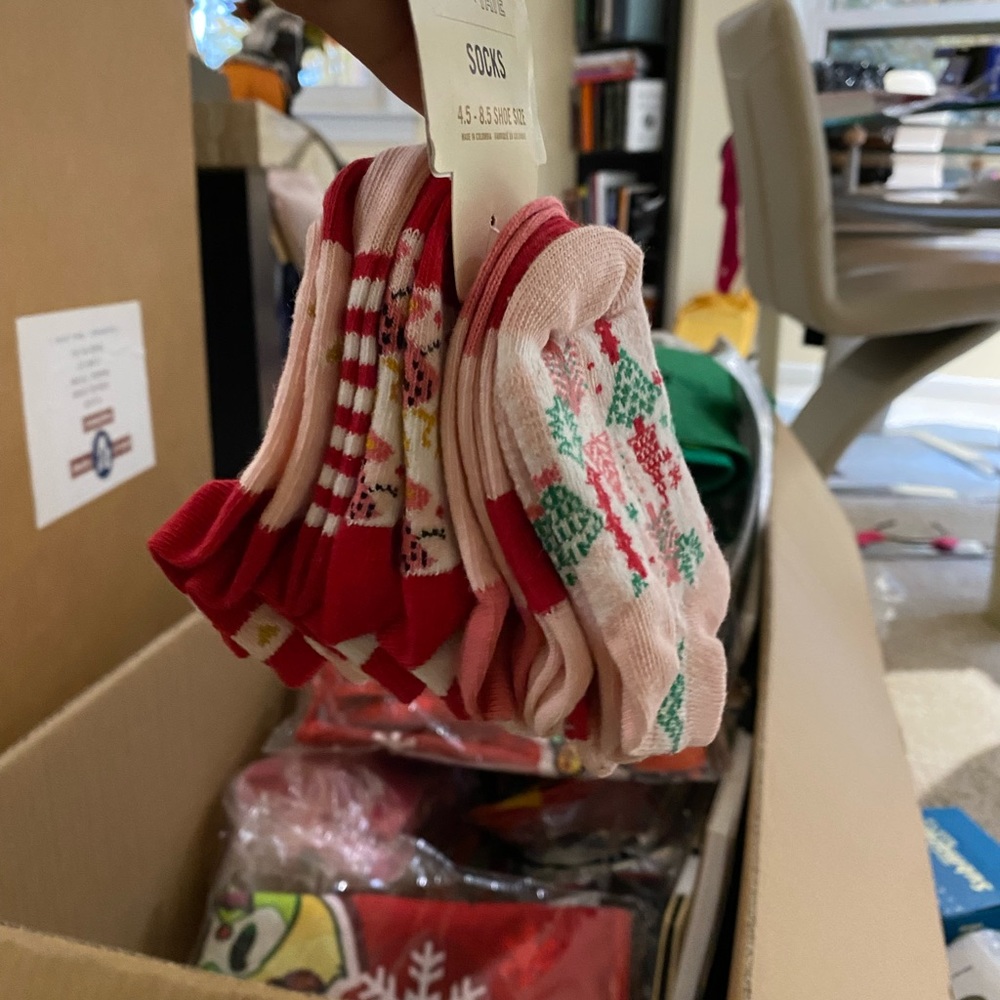 Toddler Holiday Socks